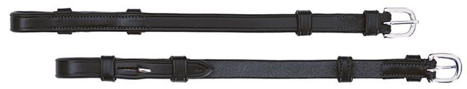 Schockemöhle Sports Kinnriemen Backenstücke Select aus Leder Schwarz XFull – Bild 1 von 2