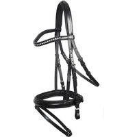 Produktbild von Schockemöhle Sports Kombinierte Trense für Vollblut in Schwarz/Silber