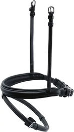Produktbild von Schockemöhle Sports Kombinierte Zügel Reithalfter Rome Select aus Leder Schwarz XFull