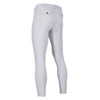 Produktbild von Schockemöhle Sports Leo II FS Reithose für Herren mit Ganzbesatz und Silikon-Grip in Weiß