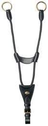 Produktbild von Schockemöhle Sports Martingalgabel SP elastisch aus Leder in Schwarz
