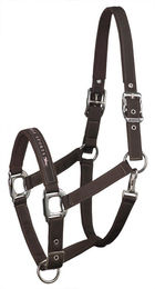 Schockemöhle Sports Memphis Halfter aus Nylon für Warmblut in Braun – Bild 1 von 2