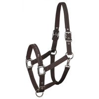 Produktbild von Schockemöhle Sports Memphis Halfter aus Nylon für Warmblut in Braun