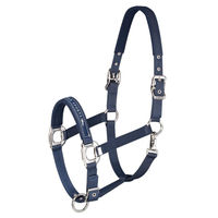 Produktbild von Schockemöhle Sports Memphis Halfter aus Nylon in Blau für Warmblut