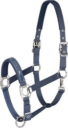 Schockemöhle Sports Memphis Nylonhalfter für Pferde in Blau für Warmblut – Bild 1 von 5