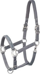 Schockemöhle Sports Memphis Nylonhalfter für Pferde in Schwarz und Grau – Bild 1 von 2