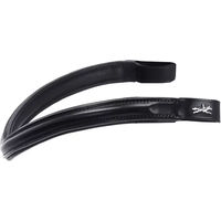 Produktbild von Schockemöhle Sports Monza Stirnband für Pferde aus Leder in Schwarz