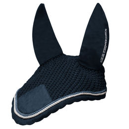 Schockemöhle Sports Neo Star Fliegenmütze mit Fliegenohren Blau für Warmblut Pferde – Bild 1 von 2