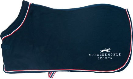 Schockemöhle Sports Premium Fleece Abschwitzdecke für Pferde mit Logo – Bild 1 von 2