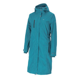 Produktbild von Schockemöhle Sports Regenmantel Kaija Style 261 Damen Türkis wasserdicht