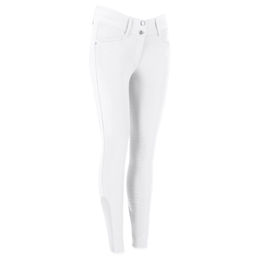 Produktbild von Schockemöhle Sports Reithose Alexa FS Damen Sommer Weiß mit Silikon Vollgrip