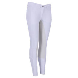Produktbild von Schockemöhle Sports Reithose Celine FS Damen Vollbesatz aus Kunstleder in Weiß