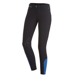 Produktbild von Schockemöhle Sports Reithose Eleonore für Damen mit Silikon Kniegrip in Schwarz
