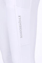 Schockemöhle Sports Reithose Eleonore II Damen mit Silikon-Kniegrip in Weiß – Bild 1 von 2