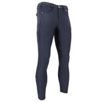 Produktbild von Schockemöhle Sports Reithose Leo II FS Herren mit Silikon Vollgrip in Blau