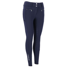 Produktbild von Schockemöhle Sports Reithose SP Heather Winter Fullgrip Damen Blau mit Silikonbeschichtung
