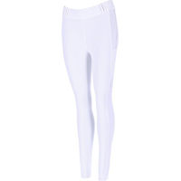 Produktbild von Schockemöhle Sports Reitleggings New Pocket Riding Tights Style Vollbesatz Weiß Größe 44