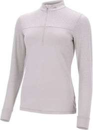 Produktbild von Schockemöhle Sports Reitshirt Damen Penelope Style 23 Weiß Grau Größe M