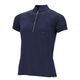 Produktbild von Schockemöhle Sports Reitshirt Sommer Vibes Style 261 kurzarm für Damen in Blau