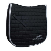 Produktbild von Schockemöhle Sports Schabracke Dynamite II Dressur Schwarz Silber Baumwolle für Warmblut