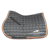 Produktbild von Schockemöhle Sports Schabracke Dynamite S für Warmblut Springen/Vielseitigkeit Grau-Orange