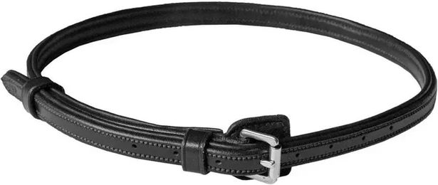 Schockemöhle Sports Select & Mix Sperrriemen aus Leder für Ponys in Schwarz – Bild 1 von 2