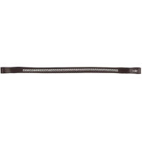 Produktbild von Schockemöhle Sports Select Stirnband aus Leder für Vollblut Pferde in Braun