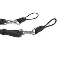 Produktbild von Schockemöhle Sports SP D-Ring Saver Befestigungsschlaufe für Sattelzubehör aus Leder in Schwarz und Silber