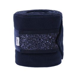Produktbild von Schockemöhle Sports SP Spark Style 261 Gamaschen aus Fleece Blau 4er Set