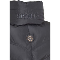 Produktbild von Schockemöhle Sports Steppweste Marleen Damen aus Polyester wasserabweisend in Grau oder Schwarz Größe XS