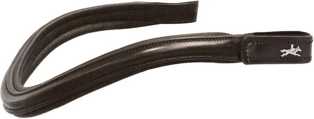 Produktbild von Schockemöhle Sports Stirnband für Pferde aus Leder in Braun