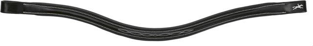 Schockemöhle Sports Stirnriemen Browband Fancy Select für Vollblut in Schwarz Silber aus Leder – Bild 1 von 2