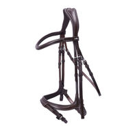 Produktbild von Schockemöhle Sports Trense SP Ancona Select Premium Line aus Leder in Braun mit Silber