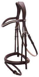 Schockemöhle Sports Trense SP Rome Select Englisch-Kombiniert aus Leder in Braun für Warmblut – Bild 1 von 2