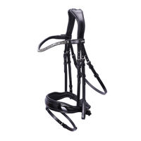 Produktbild von Schockemöhle Sports Trense SP Siena Premium Line aus Leder mit schmallem Stirnband in Schwarz