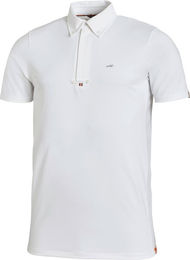 Produktbild von Schockemöhle Sports Turniershirt Mischa Kurzarm Herren Weiß Nylon Größe S