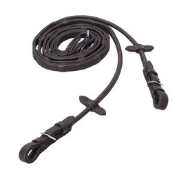 Produktbild von Schockemöhle Sports Zügel SP Durasoft Rolled Grip gummierte Nylon Braun