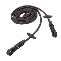 Produktbild von Schockemöhle Sports Zügel SP Durasoft Rolled Grip gummierte Nylon Braun