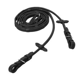 Produktbild von Schockemöhle Sports Zügel SP Durasoft Rolled Grip gummierte Nylon Schwarz