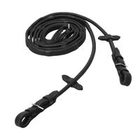 Produktbild von Schockemöhle Sports Zügel SP Durasoft Rolled Grip gummierte Nylon Schwarz