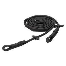 Produktbild von Schockemöhle Sports Zügel SP Durasoft Rolled Grip Zaumhaken Schwarz