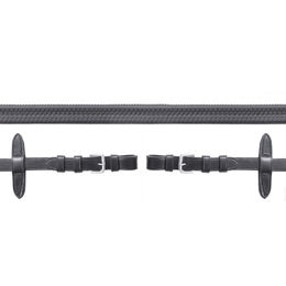 Produktbild von Schockemöhle Sports Zügel SP Neo aus Gummi in Schwarz 17 mm