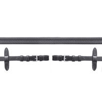 Produktbild von Schockemöhle Sports Zügel SP Neo aus Gummi in Schwarz 17 mm