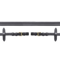 Produktbild von Schockemöhle Sports Zügel SP Neo aus Gummi in Schwarz 17 mm