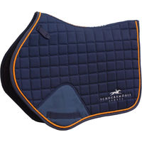Produktbild von Schockemöhle Springschabracke SP Power Pad SL Blau aus Baumwolle für Warmblut
