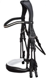 Produktbild von Schockemöhle Venedig Anatomisches Reitzaumzeug aus Leder für Vollblut