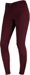 Produktbild von Schockemöhle Victory Damen Reithose mit Fullgrip und Silikonbeschichtung in Lila
