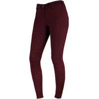 Produktbild von Schockemöhle Victory Damen Reithose mit Fullgrip und Silikonbeschichtung Lila Größe 34