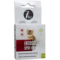 Produktbild von Schopf Ektosol EC Spot-On für Katzen und Kitten gegen Flöhe und Zecken 3x0,7ml - 3 x 0,7 ml