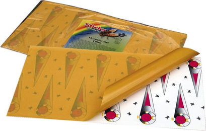 Produktbild von Schopf Hygiene Sticky Fly Catcher Stall Insektenschutz Gelb 6 Stück